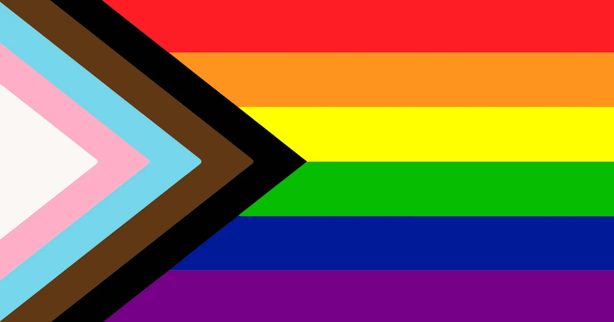 The Pride flag